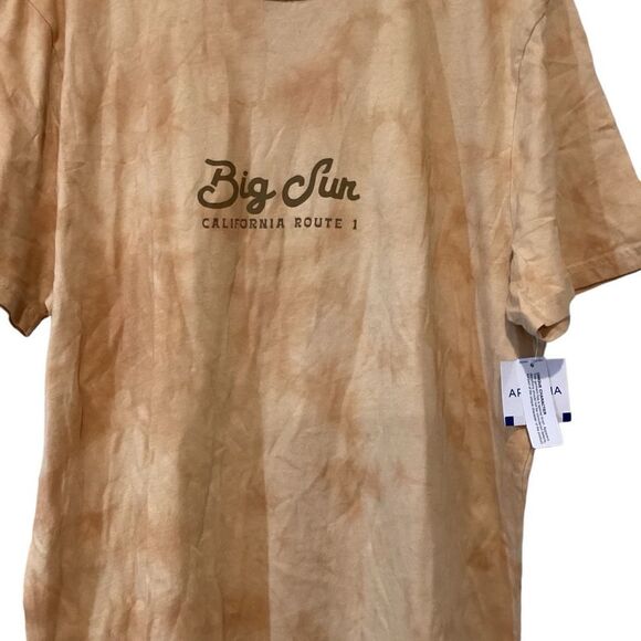 NWT Arizona Jean Company Big Sun Graphic Tie Dye T-shirt Large - Picture 4 of 8